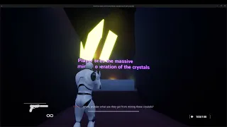 <b>Beat 3:</b> Entering the Crystal Mine